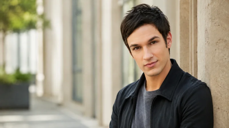 Christian Alexander net worth and career at a Hollywood event